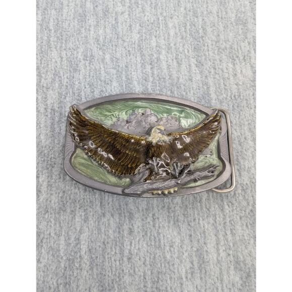 Vintage Masterpiece Collection Eagle Belt Buckle Buckles of America BA-139 USA - Picture 1 of 12